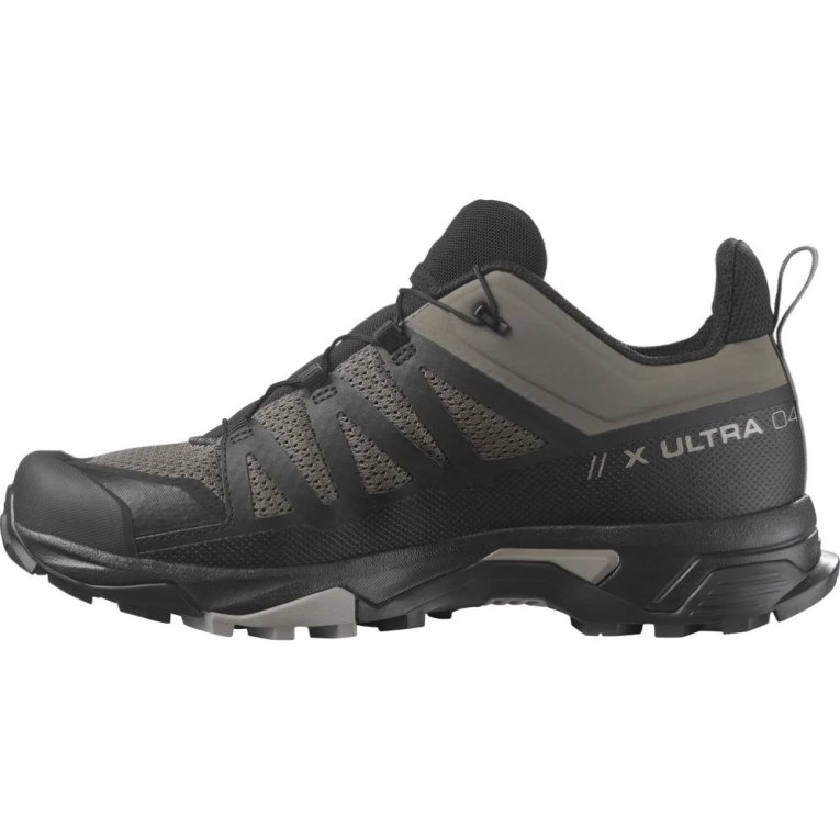 Black / Khaki Salomon X Ultra 4 Men's Hiking Shoes | IE LB3172